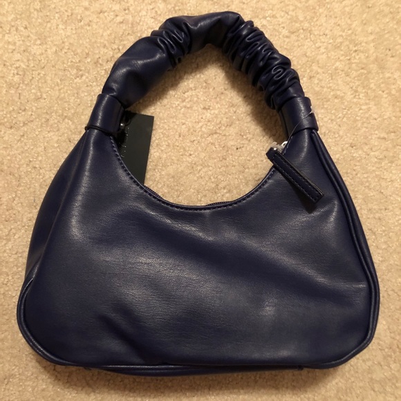 Kendall and Kylie Blue Marine / Navy Purse Small with Zipper & Inside Pocket NWT - Picture 5 of 14